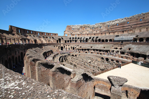 Canvas Print Le Colisée / Colosseo - Rome (Italie)