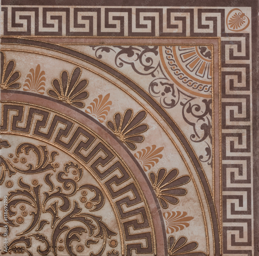 Obraz premium ornate tile geometry