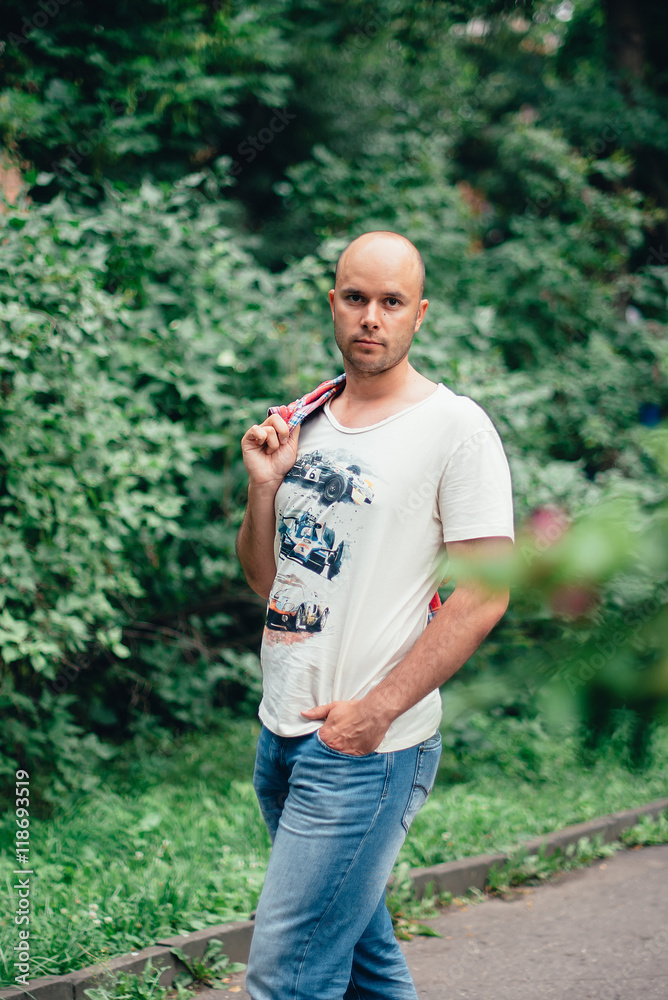 Fototapeta premium Male City Shooting