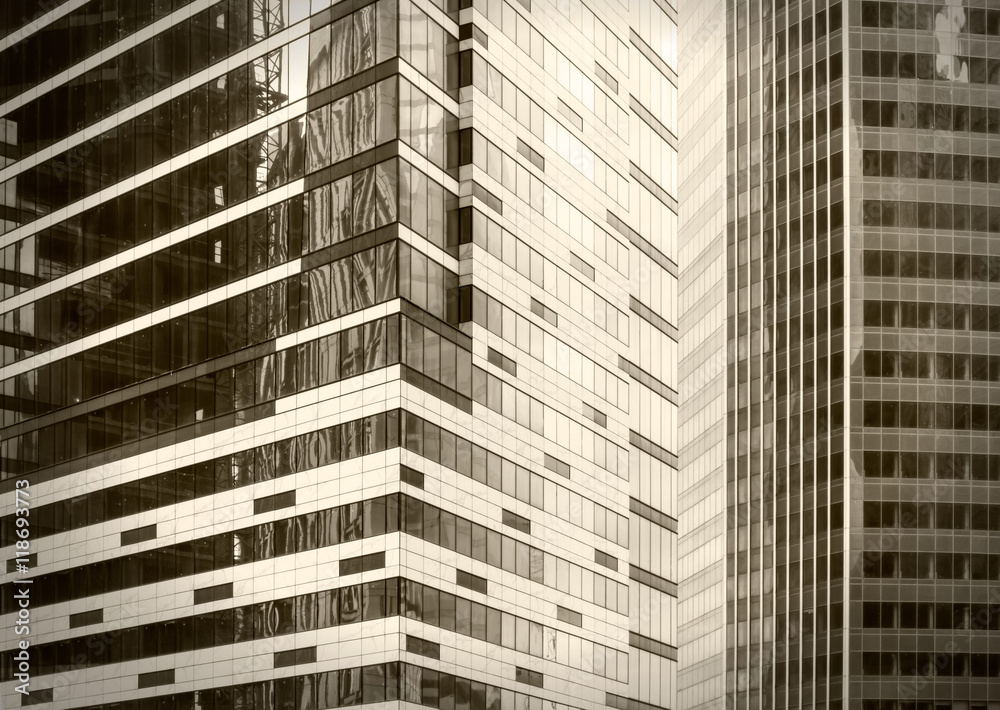 Fototapeta premium Contemporary office buildings