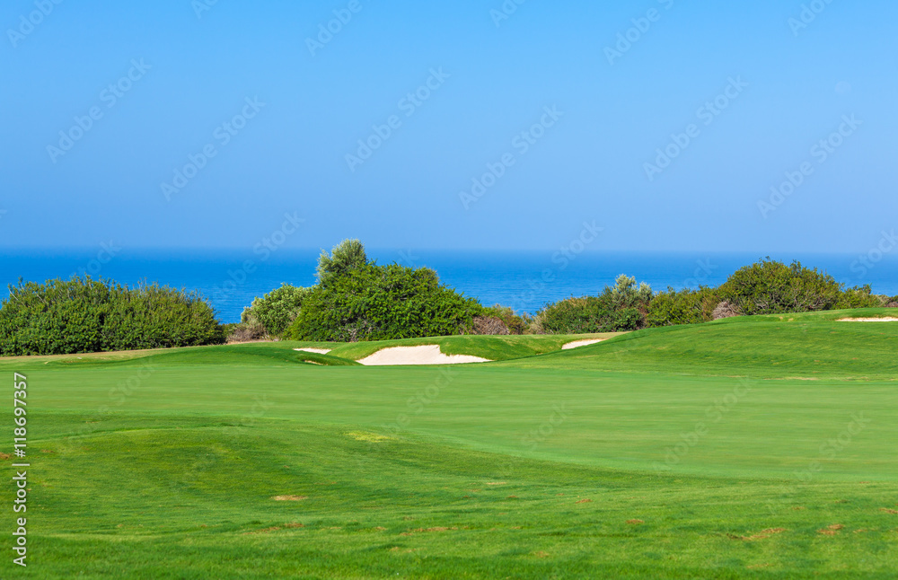 Fresh Green of Golf Field