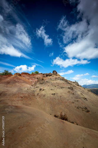 Waimea Canyon on the island of Kauai  Hawaii