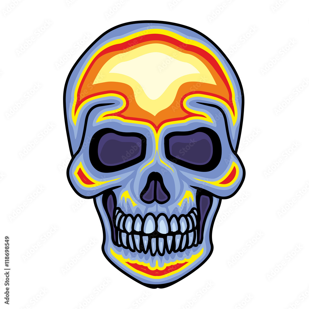 Fototapeta premium skull