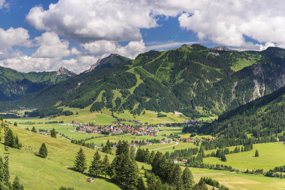 Summer Day in Tannheimer Valley (Tirol, Austria)