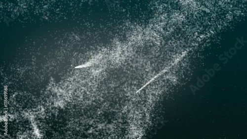 Underwater Bullets Trails