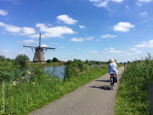 Mulini a vento a Kinderdijk - Olanda photo