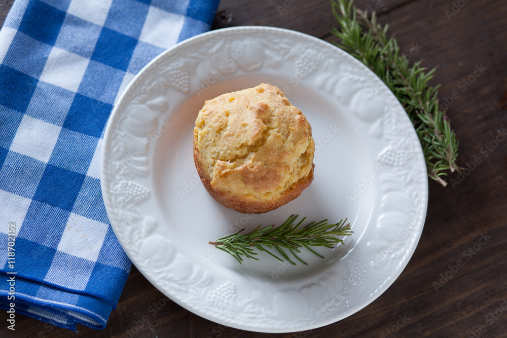 Delicous Homemade Gluten Free Cornbread Muffins On Distressed Wo Delicous Homemade Gluten Free Cornbread Muffins On Distressed Wo