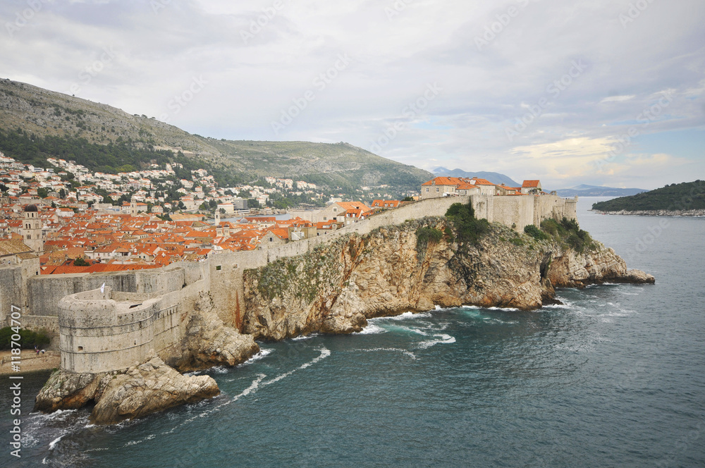 Dubrovnik old city walls