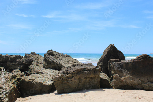 stones in beach