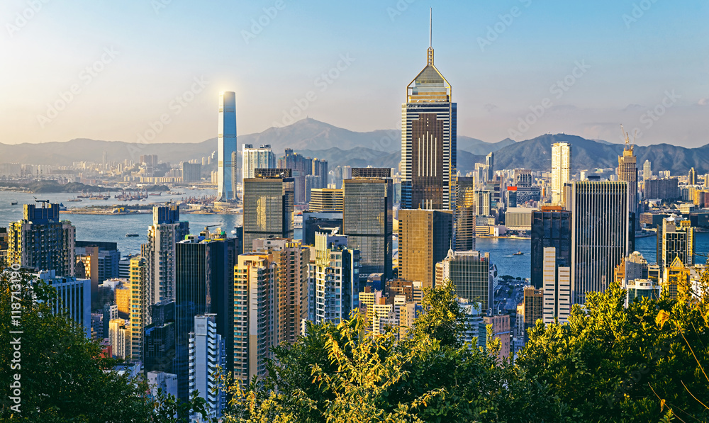 Fototapeta premium Hong Kong City