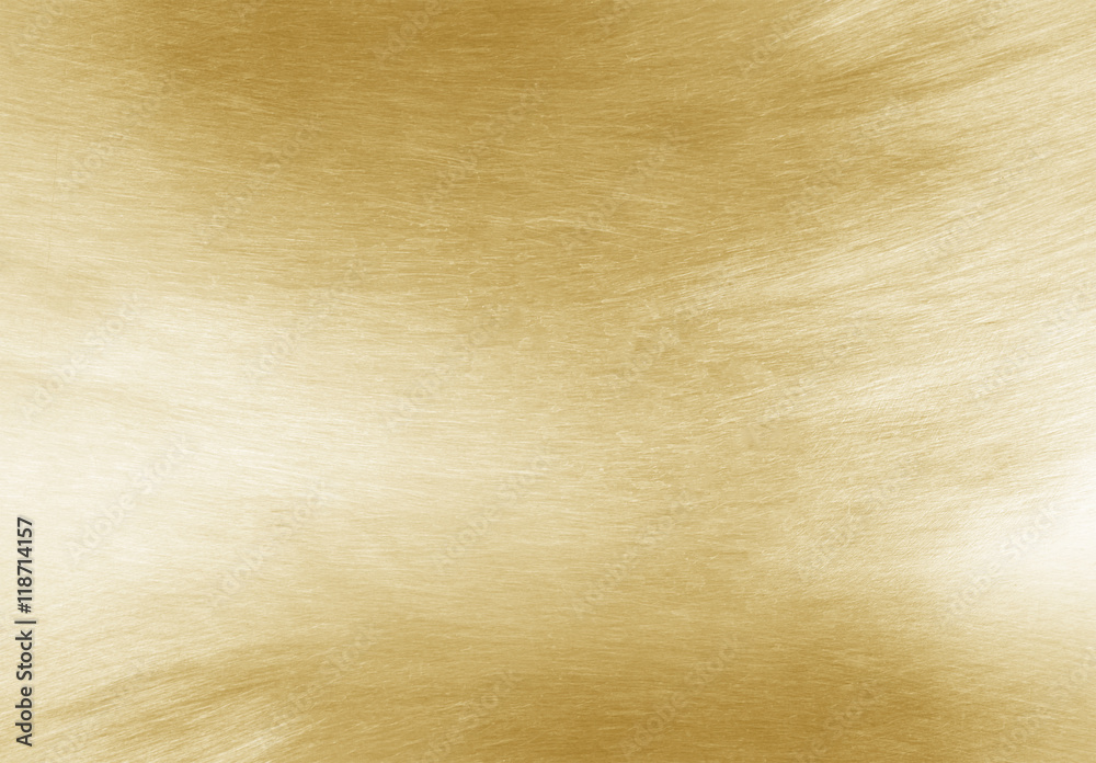 Obraz premium Shiny yellow leaf gold foil texture