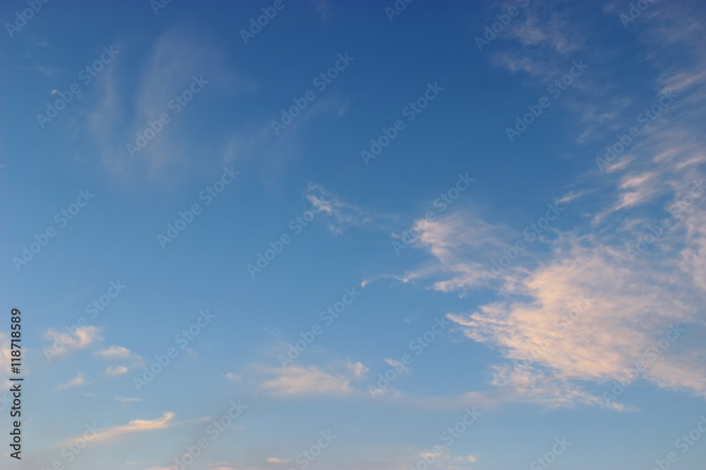 Fototapeta premium sky and clouds background