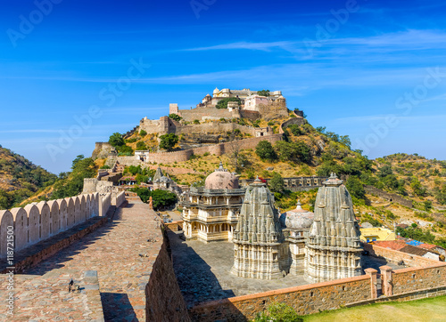 Kumbhalgarh fort, Rajasthan, India photo