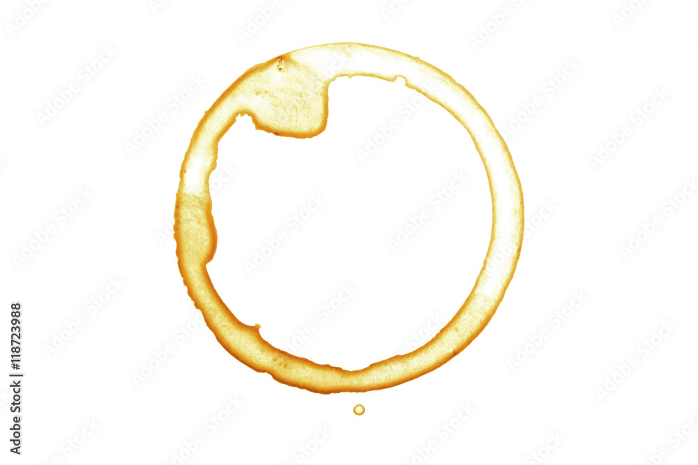 Coffee Stain - Isolated Photo./ Coffee Stain - Isolated Photo Coffee Stain - Isolated Photo./ Coffee Stain - Isolated Photo