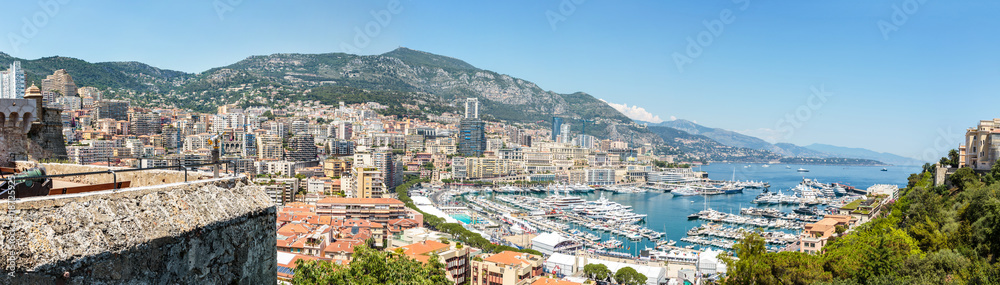 Monaco Monte Carlo panoramic sea view