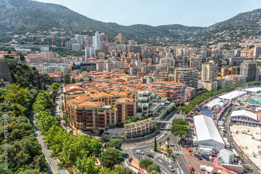 Monaco Monte Carlo mountain view