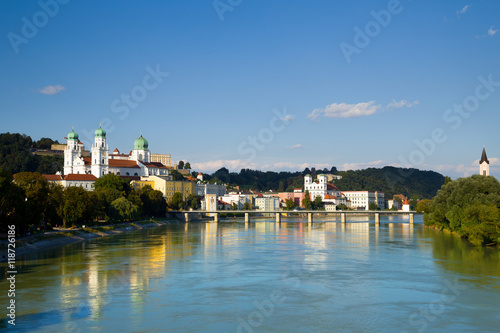 Panorama der Stadt Passau in Niederbayern