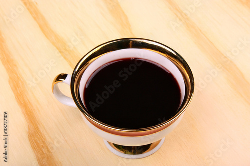 Bunch of fresh elderberries