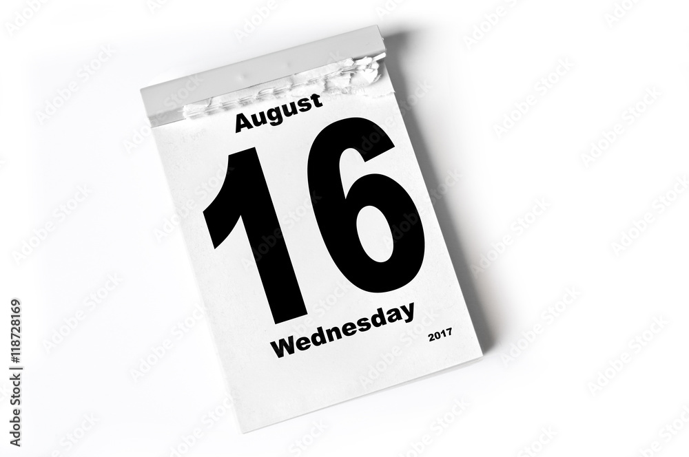 16. August 2017 16. August 2017