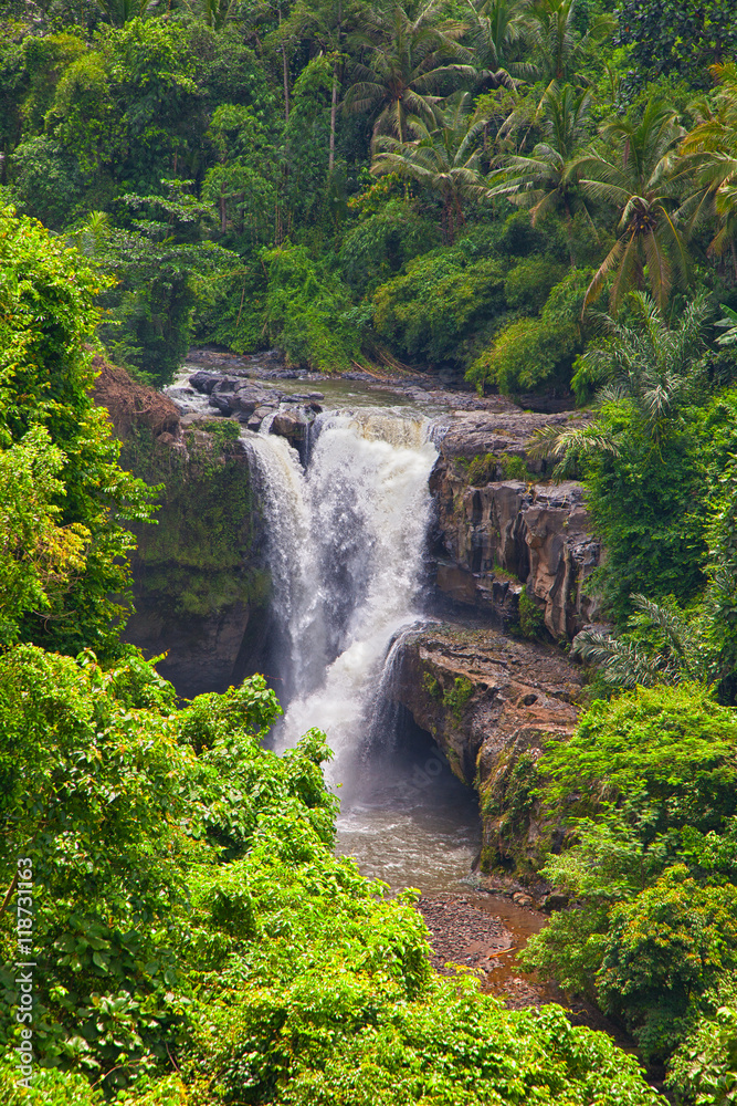 Tegenungan Waterfall of island Bali