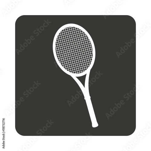 tennis sport equipment isolated icon © Gstudio