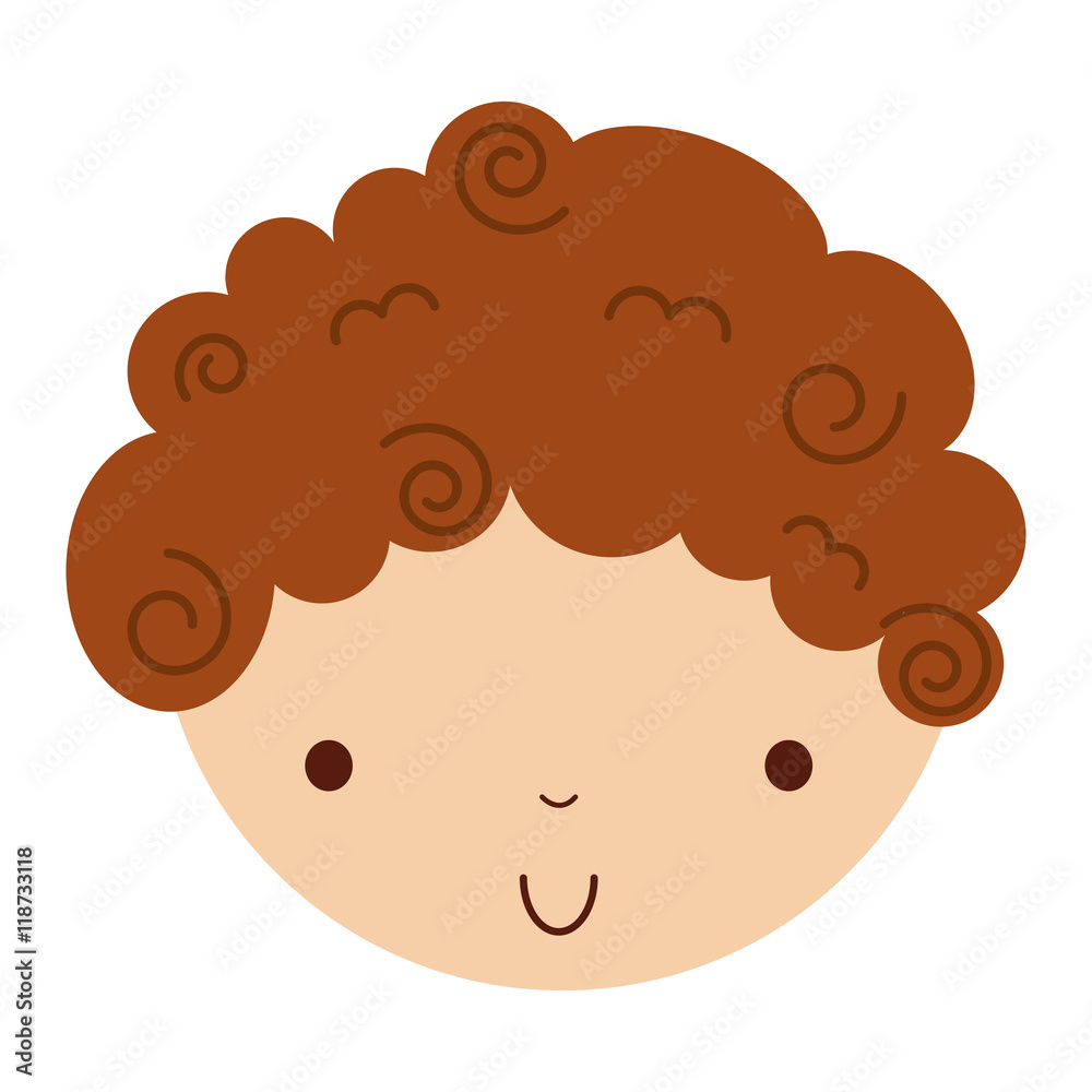 little cute boy isolated icon little cute boy isolated icon