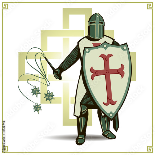 Vector knight Crusader