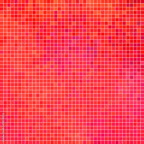 abstract vector square pixel mosaic background