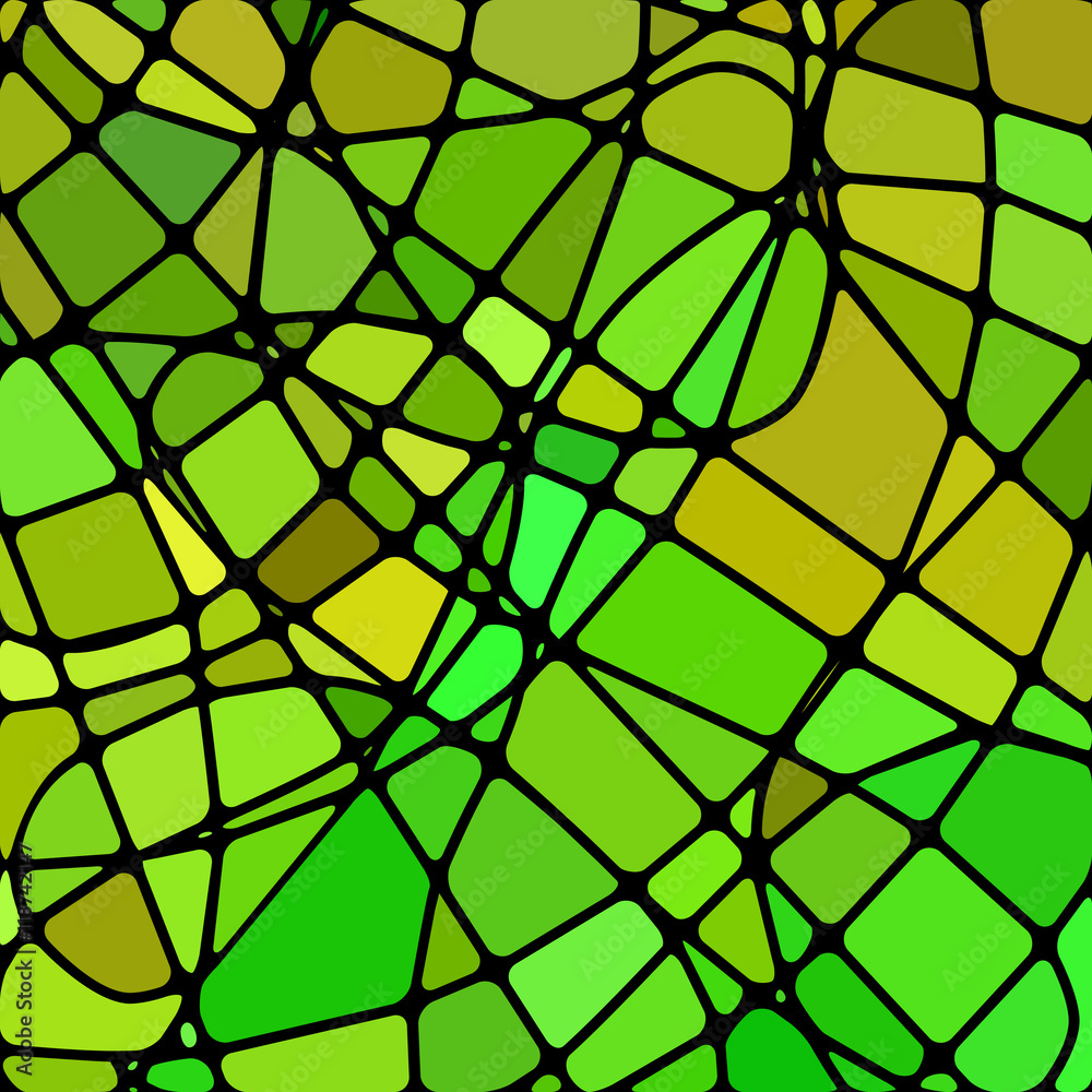 abstract vector stained-glass mosaic background abstract vector stained-glass mosaic background