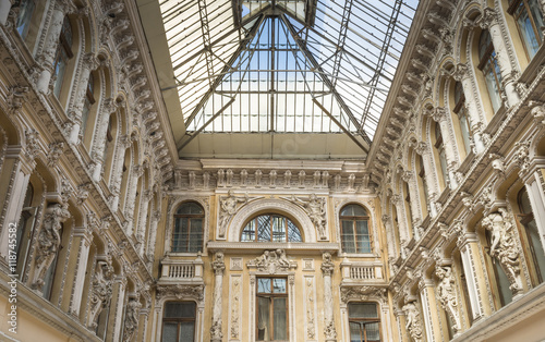 Passage is the historical building and the first luxury shopping mall in the city in Odessa.