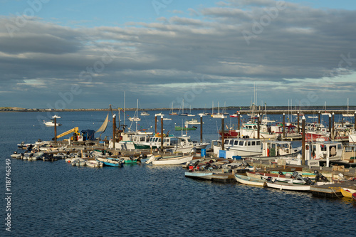 Boats in Provincetown Harbor © Stephen