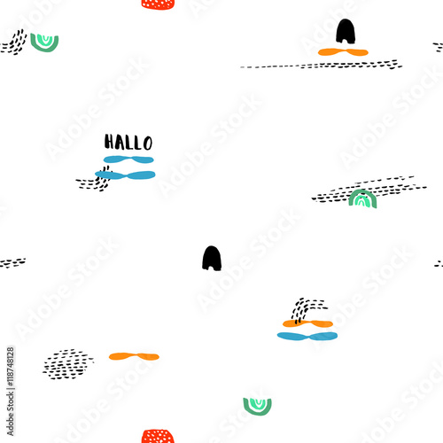 creative seamless pattern