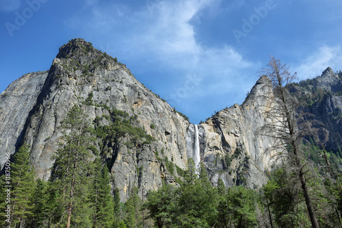 Bridalveil falls in Yosemite national Park