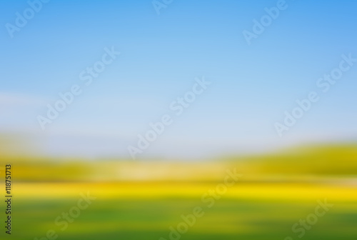 blur grass field