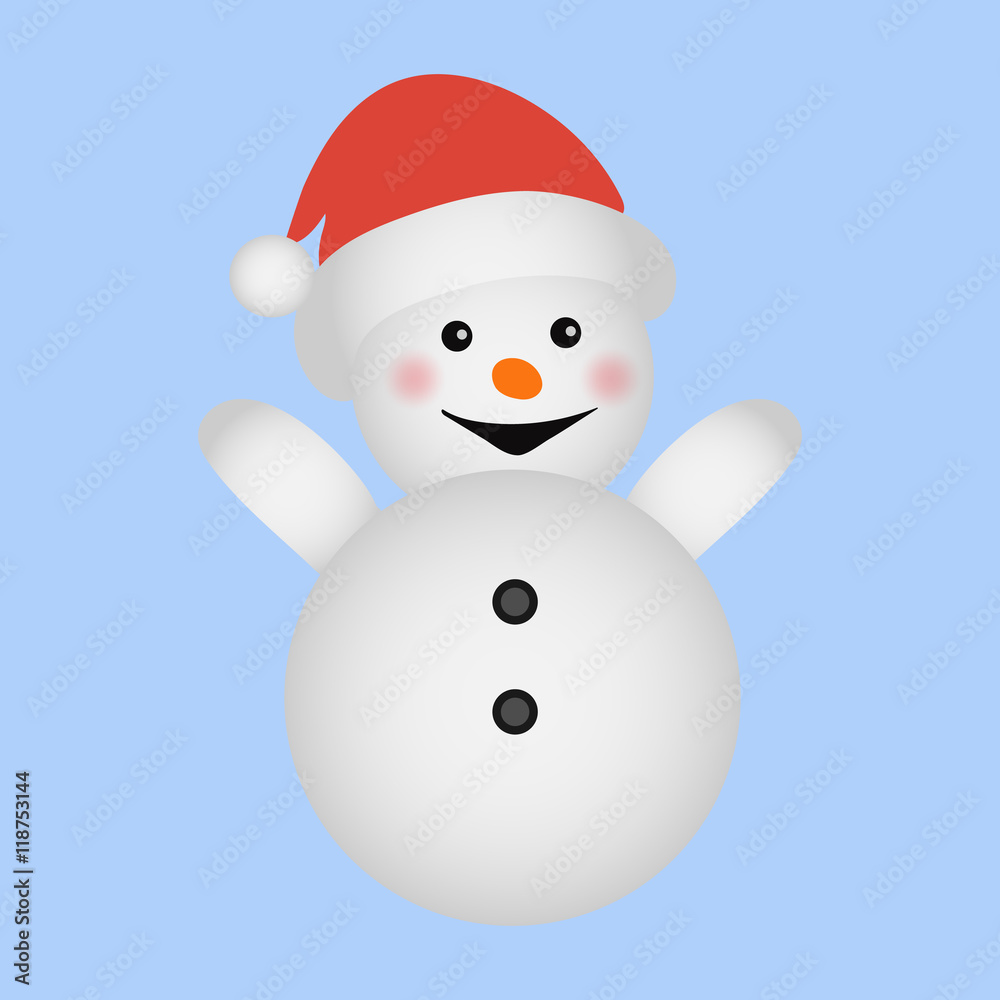 Illustrationl snowman Illustrationl snowman