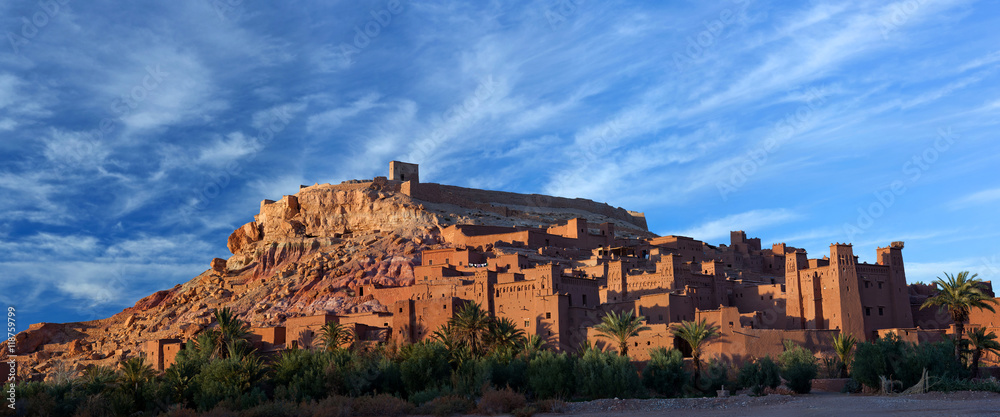 Ksar Ait Benhaddou near Ouarzazate in Morocco, Africa