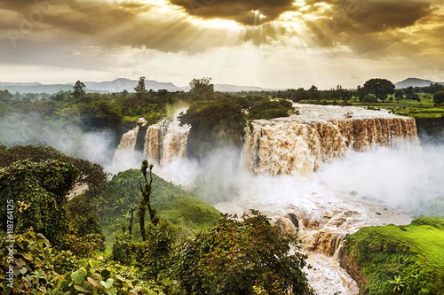 Issat Or Tissisat. Blue Nile Falls. Etiopia. Africaethiopia, Afr photo