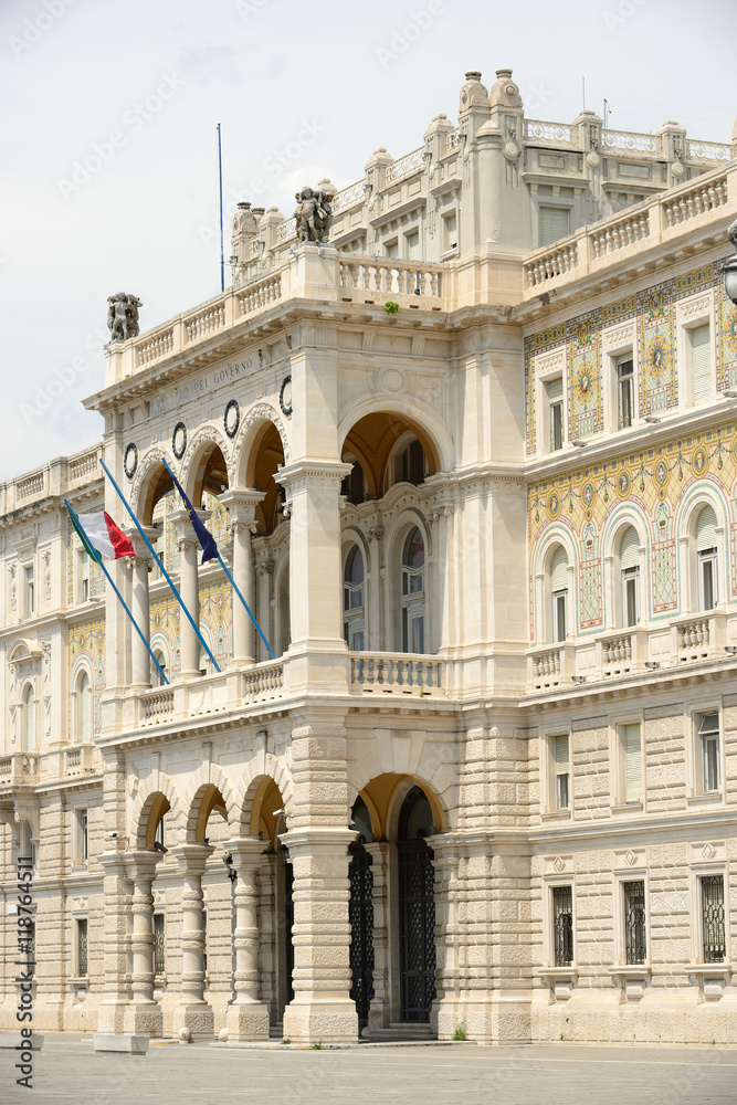 Governmental palace, Trieste, Italy
