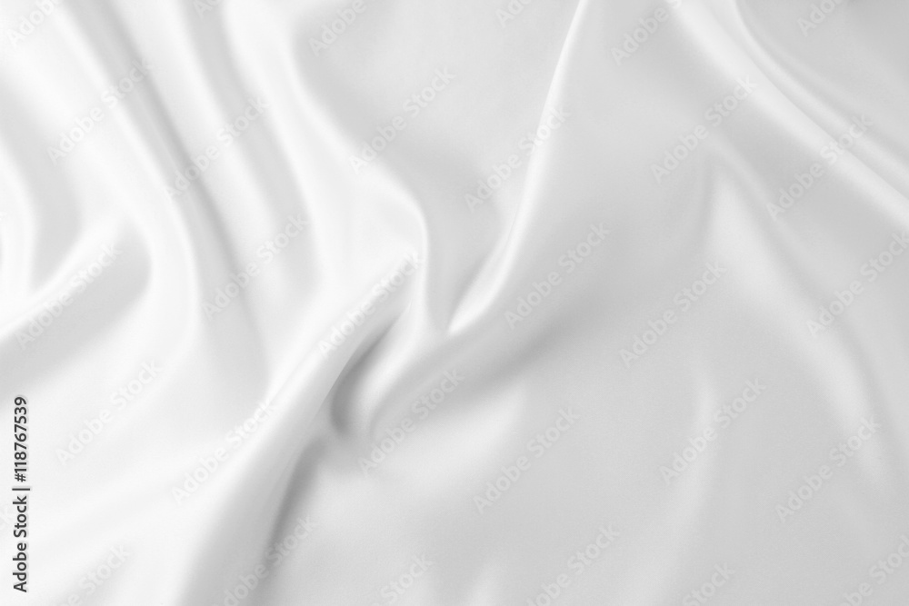 White silk