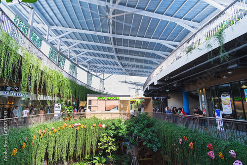 CentralFestival East Ville Shopping centers Open-Air. The largest in Southeast Asia . The opening on Nov 27, 2015. Inspired by the East Village on the island of Manhattan, New York.