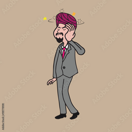 Health Sikh man headache