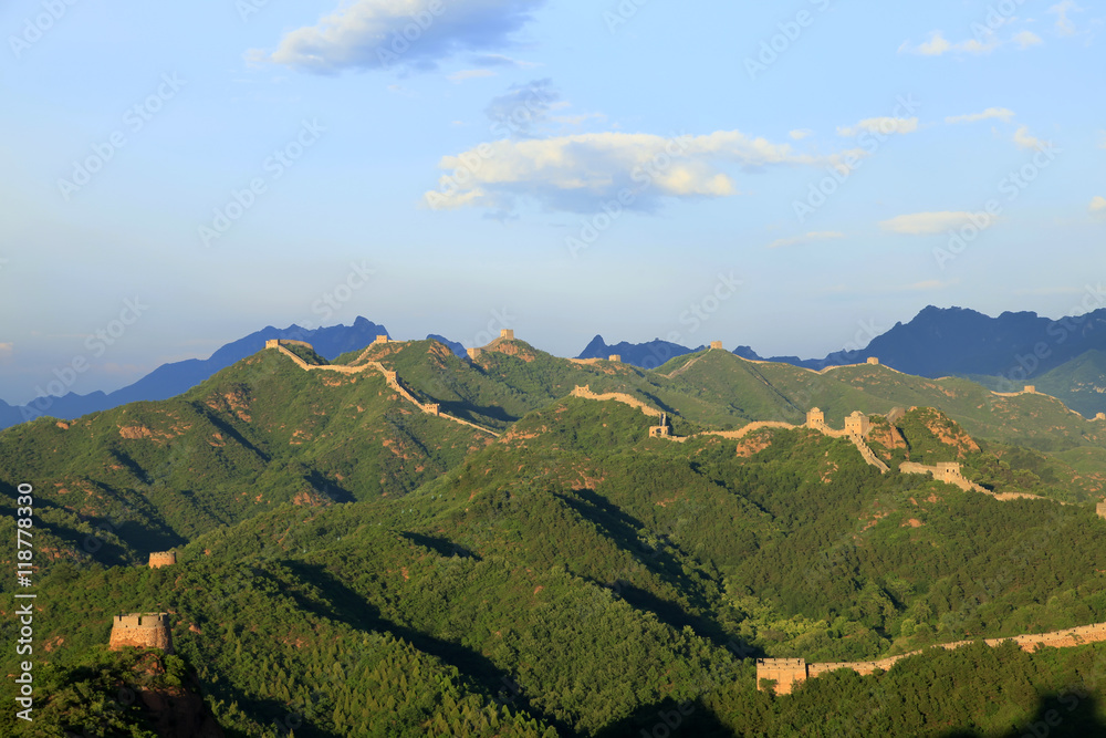 Naklejka premium The Great Wall in China