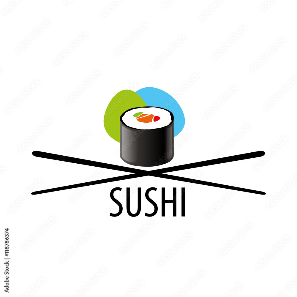 vector sushi logo