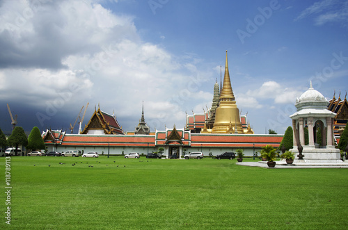 Wat Phra Kaew Temple of the Emerald Buddha or Wat Phra Si Rattan