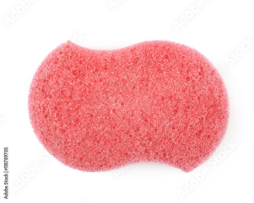 Bath sponge isolated