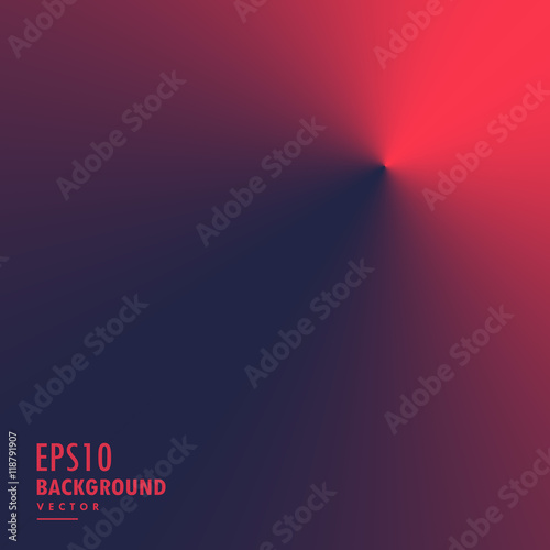 red conical radial gradient background