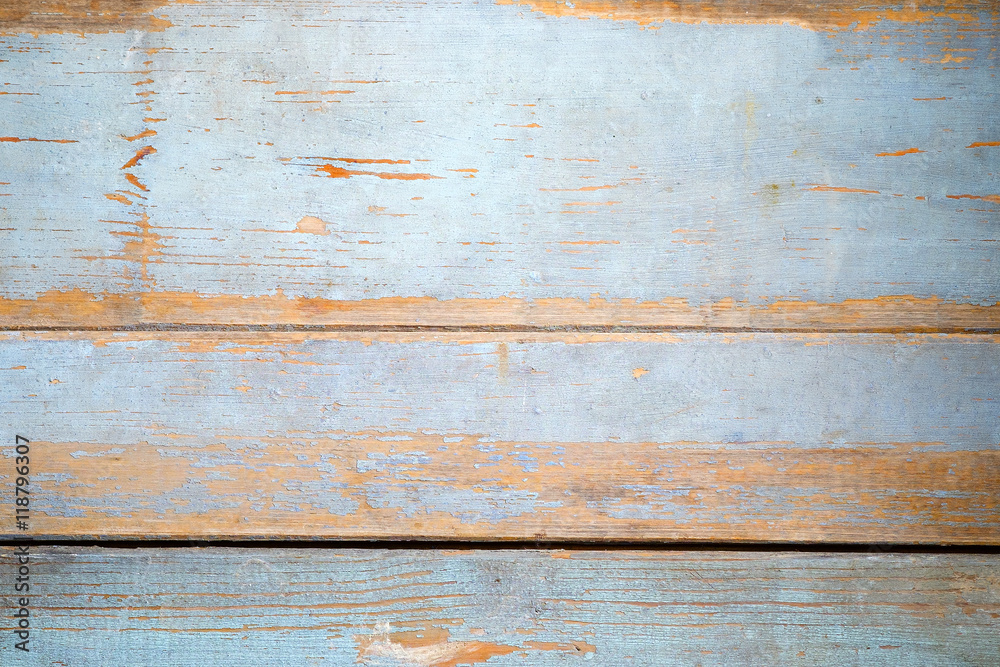 Old blue wooden background Old blue wooden background