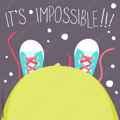 For pregnant it is impossible to tie shoelaces.