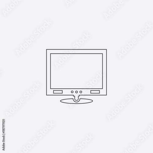 LCD monitor icon 