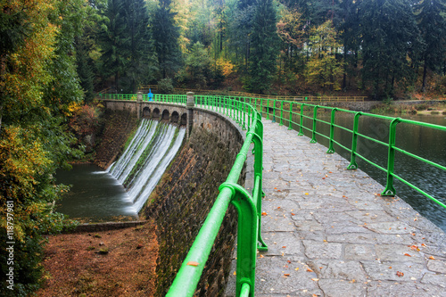 Dam on Lomnica River in Karpacz